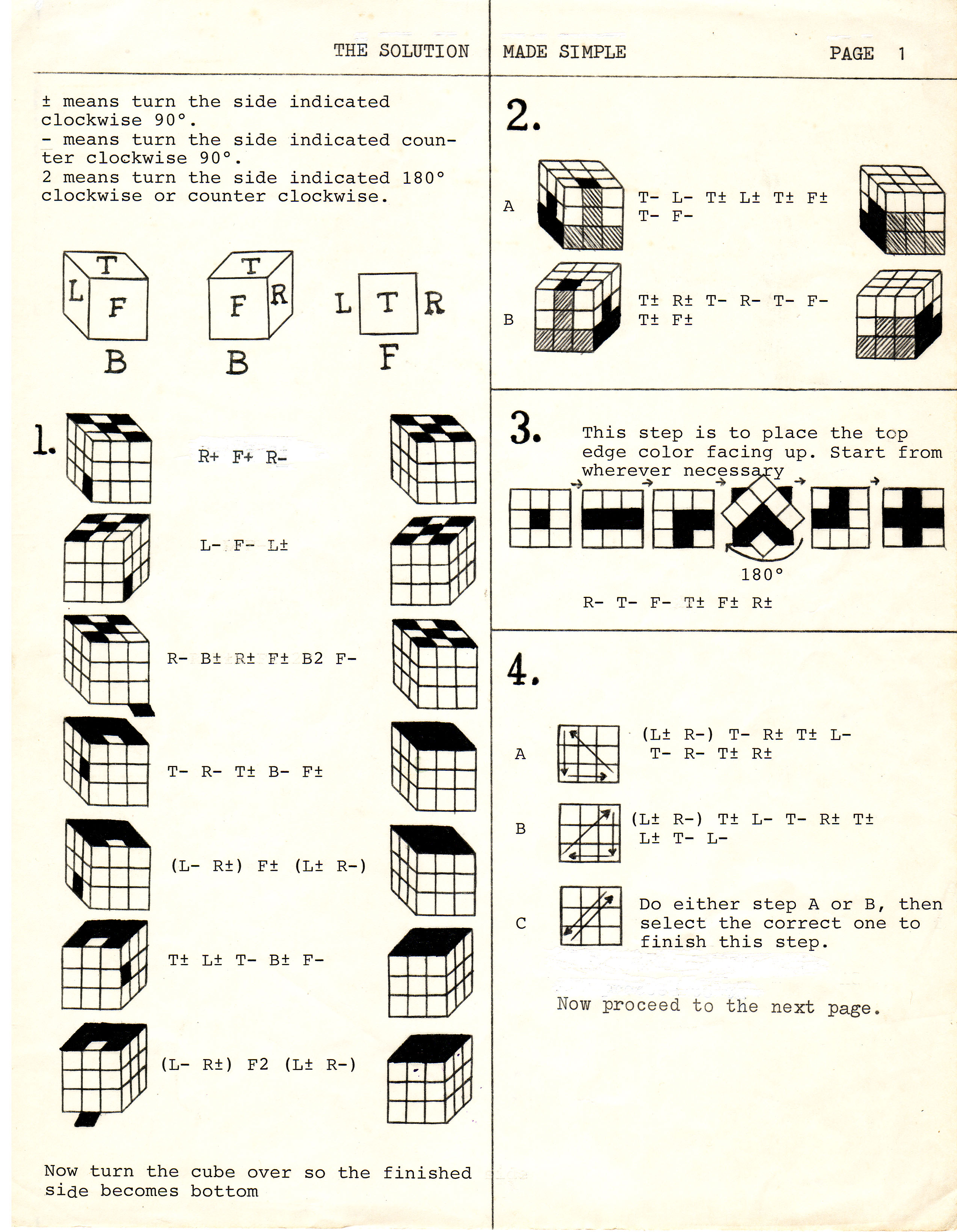 Steve's Rubik's Cube Page